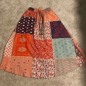 Boho Maxi Skirt